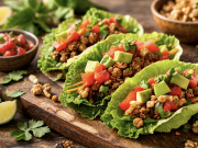 Raw Vegan Lettuce Wraps